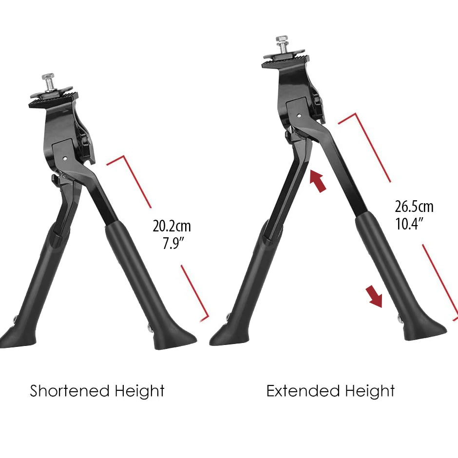 Mount Bicycle Dual Foldable Leg Stand