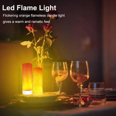 USB LED Simulated Flame Lamp