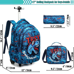 Wheeled Travel Rolling Backpack
