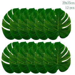 Artificial Tropical Palm Leaves Party Decoration
