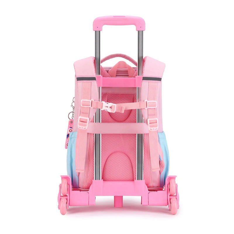 Teenagers Wheeled Trolley Backpack