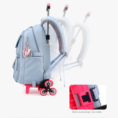 Teenagers School Backpack With Wheels