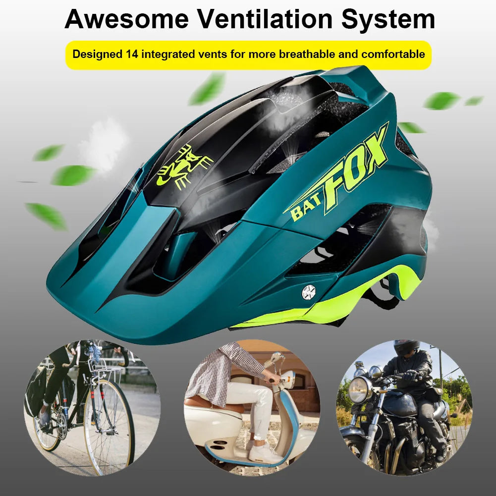 Men Cycling Road Mountain Bike Helmet