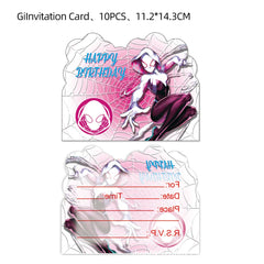 Avengers Theme Invitation Mini Greeting Card