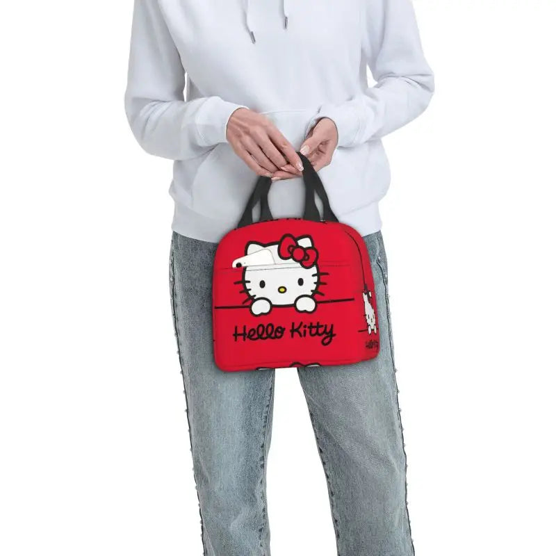 Leakproof Hello Kitty Cat Lunch Bag