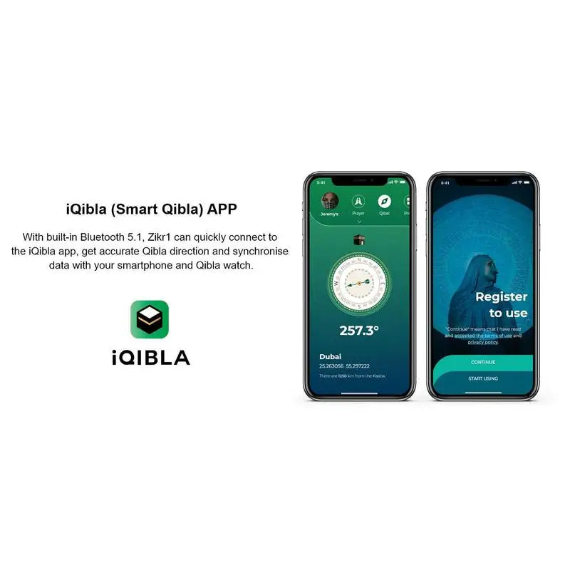 Qibla Light Smart Tasbih Digital Counter