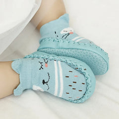 Fashion Baby Socks Rubber Soles