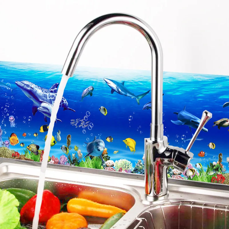 Removable Wall Stickers Underwater World