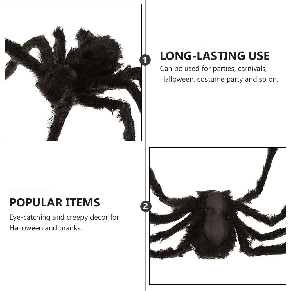 Halloween Giant Large Black Spider