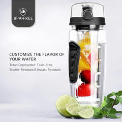 BPA Free Fruit Infuser Water Bottle