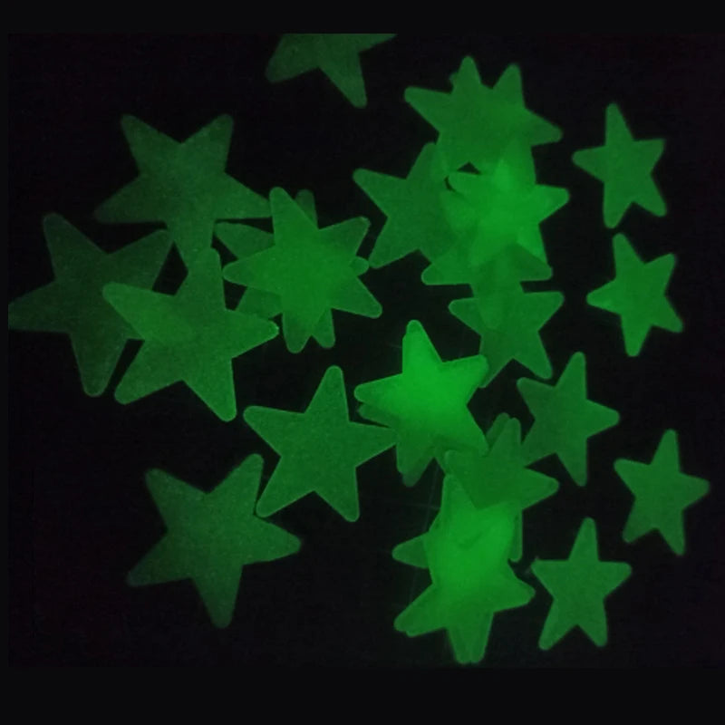 Stars Luminous Dark Night Sticker
