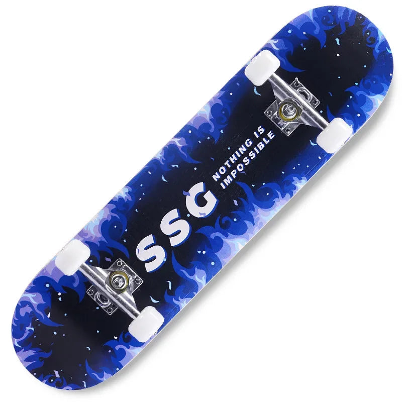 Double Rocker High Elasticity Skateboard