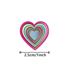 Heart Gift Packaging Seal Sticker