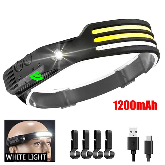 Outdoor Camping COB LED Headlamp