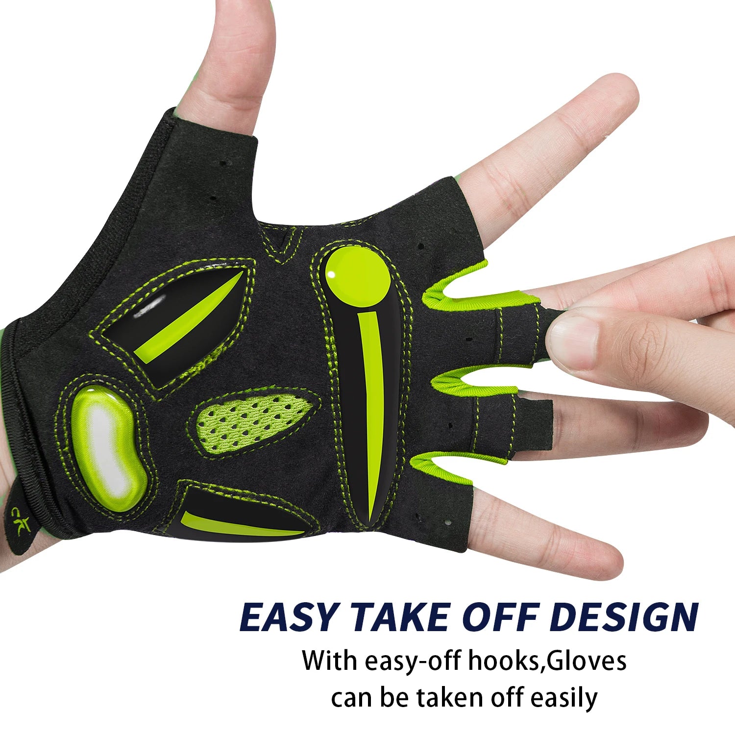 Liquid Gel Pad Bicycle Gloves