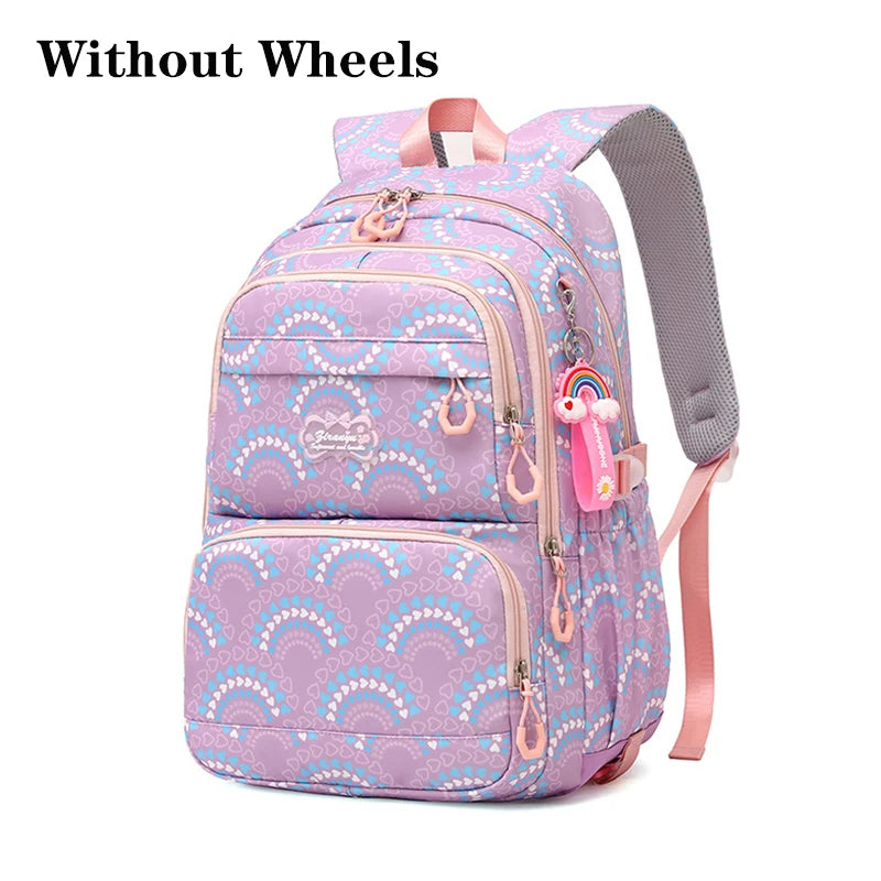 Rolling Waterproof School Bags