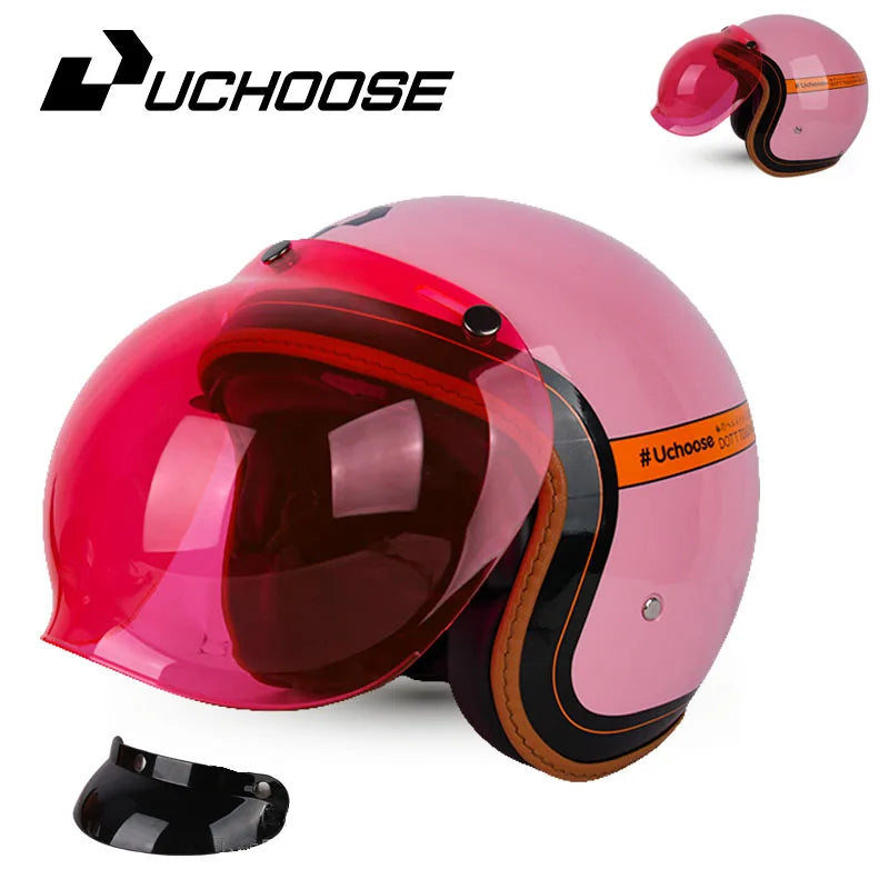 DOT Open Face Casco Moto