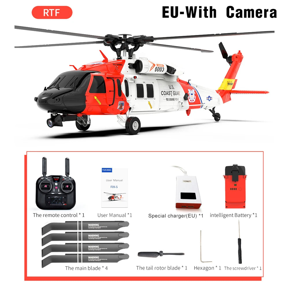 YXZNRC RC Camera Dual Helicopter
