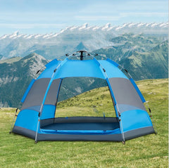 Automatic Multi Person Outdoor Hexagonal Tent