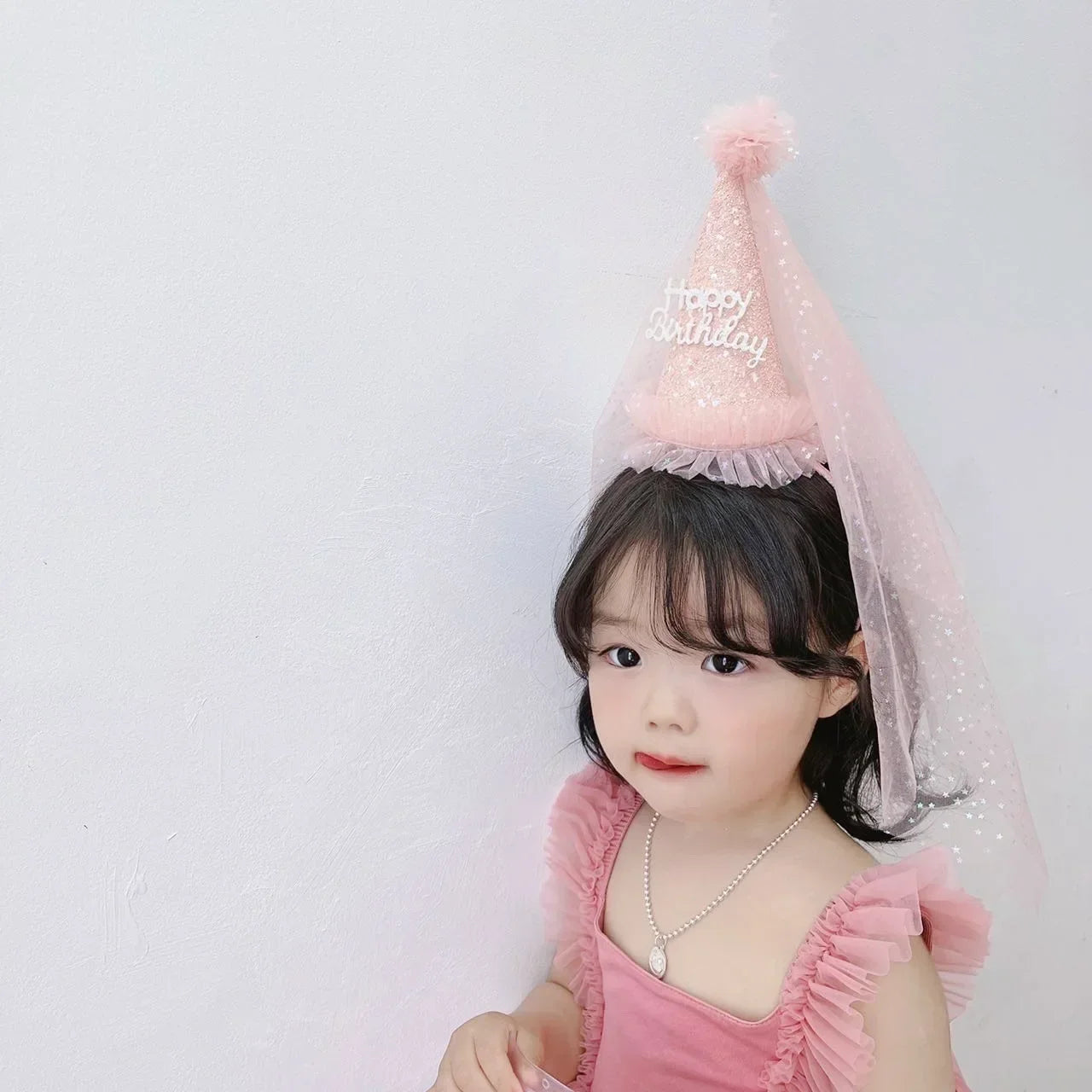 Glitter Birthday Fairy Hair Hoop Hat