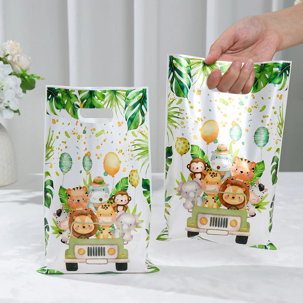 Jungle Safari Animals Gift Handbags