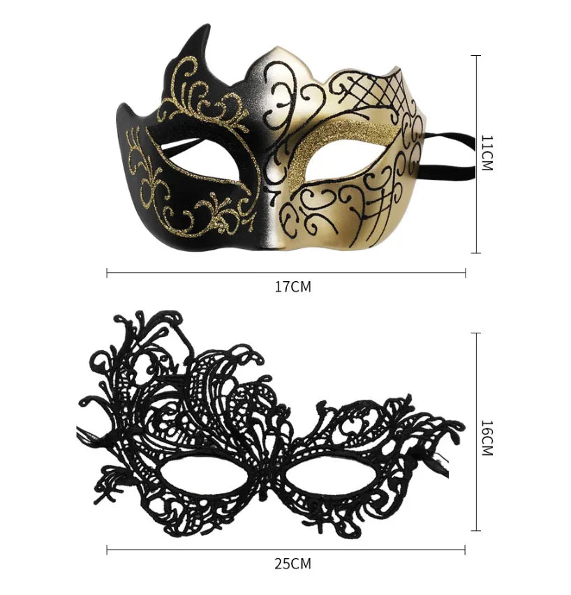 Unisex Blindfold Lace Masks