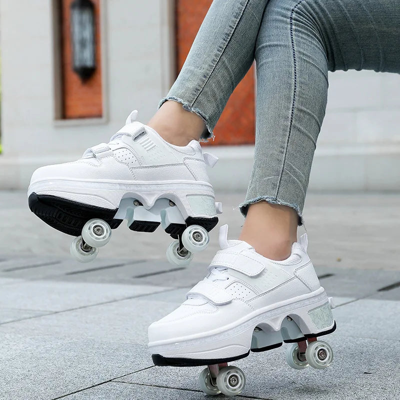 4 Wheels Deform Roller Skate
