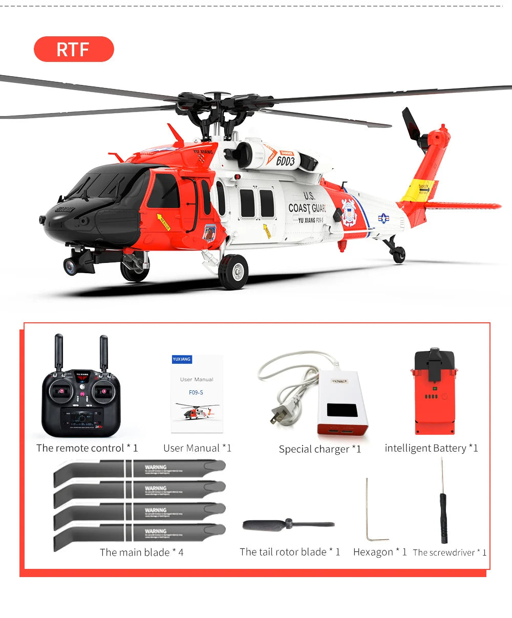 YXZNRC RC Camera Dual Helicopter