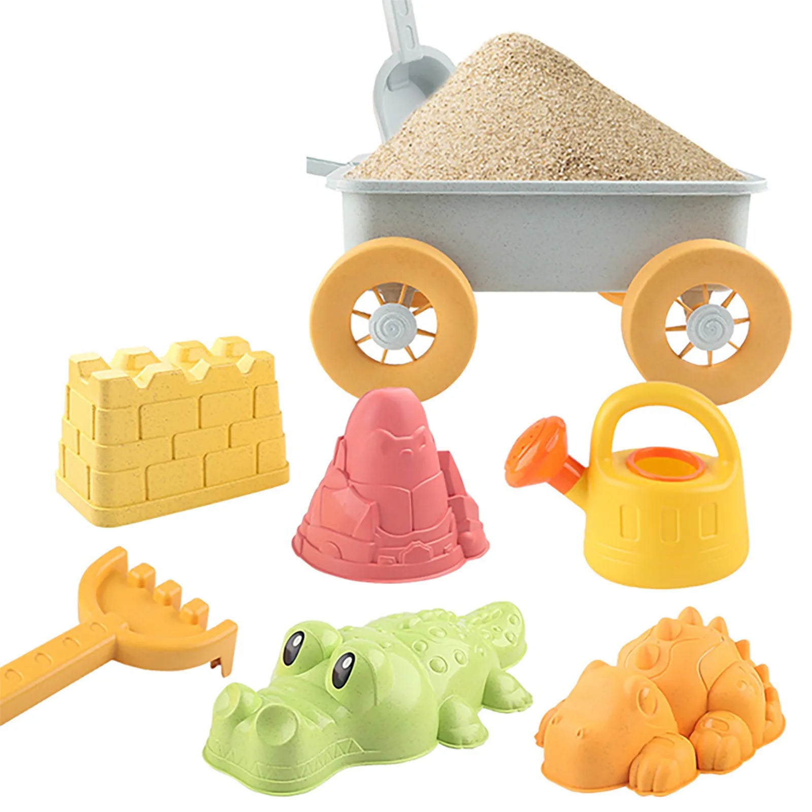 Beach Toy Cars Engineering Vehicles