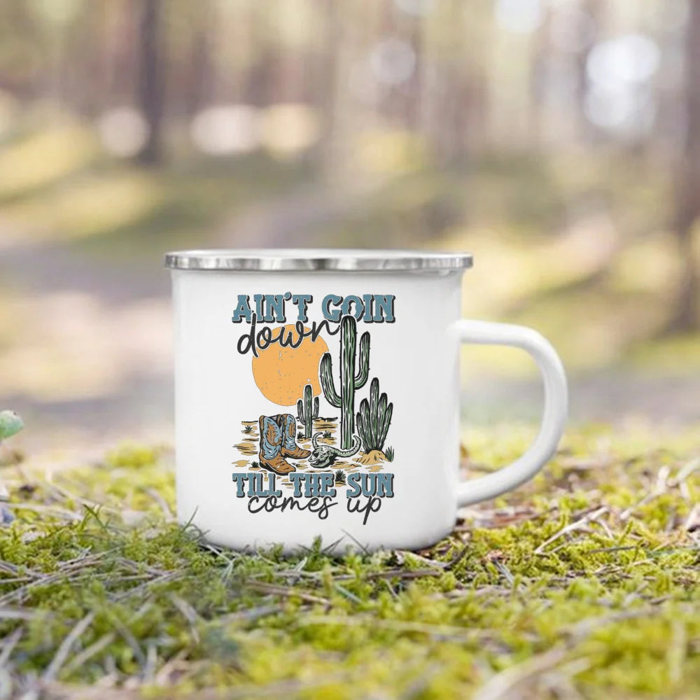 Life Is Better By The Campfire Printed Camper Mugs