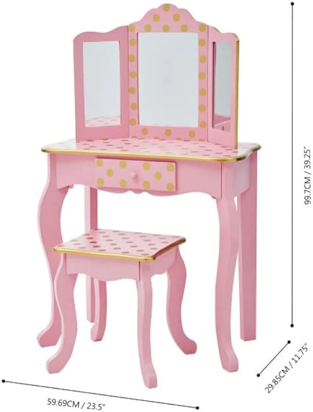 Kids Pretend Play Kids Vanity