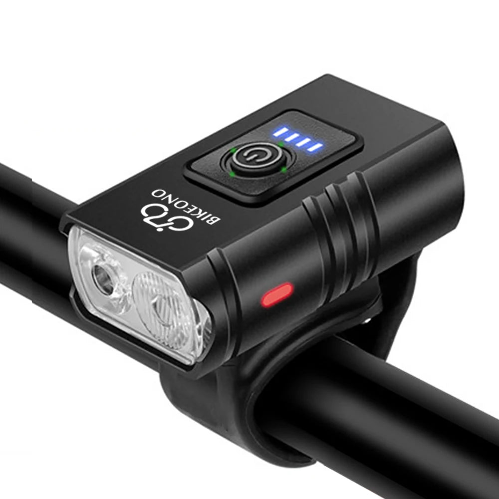 USB Rechargeable Bicycle Flashlight LED