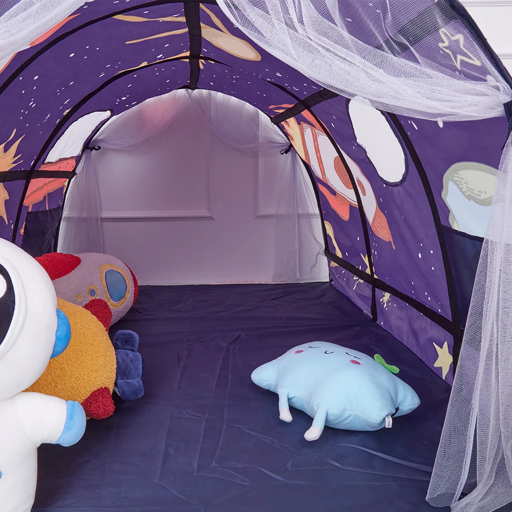 Portable Children's Star Rocket Tent