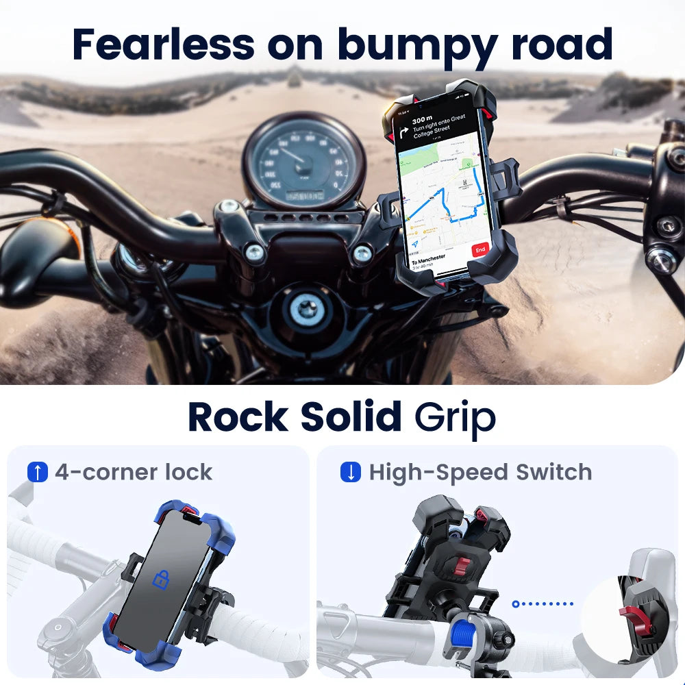 360° View Universal Bicycle Phone Holder
