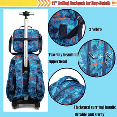 Wheeled Travel Rolling Backpack