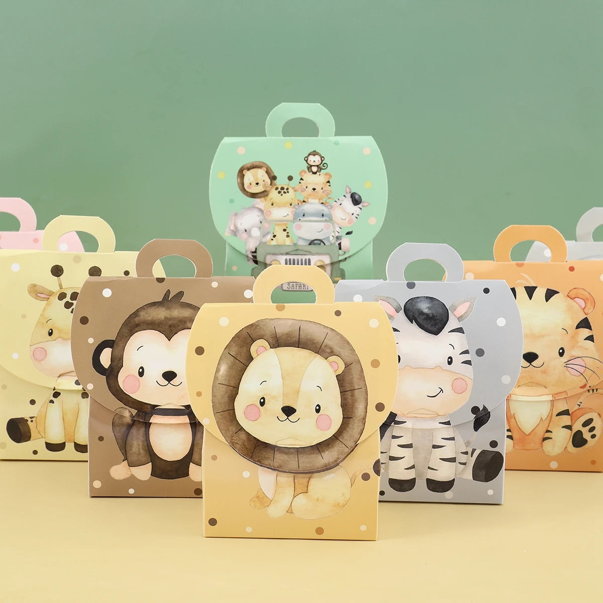 Jungle Animals Candy Boxes