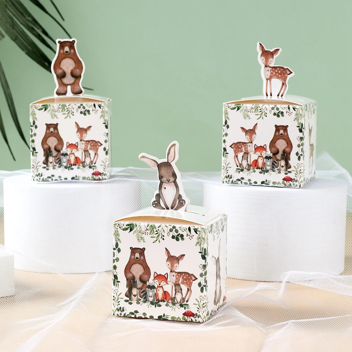 Safari Animal Candy Boxes