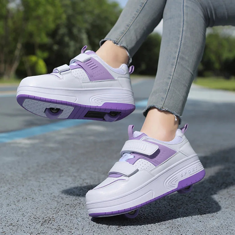 4 Wheels Deform Roller Skate