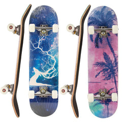 Maple Double Rocker Skateboard