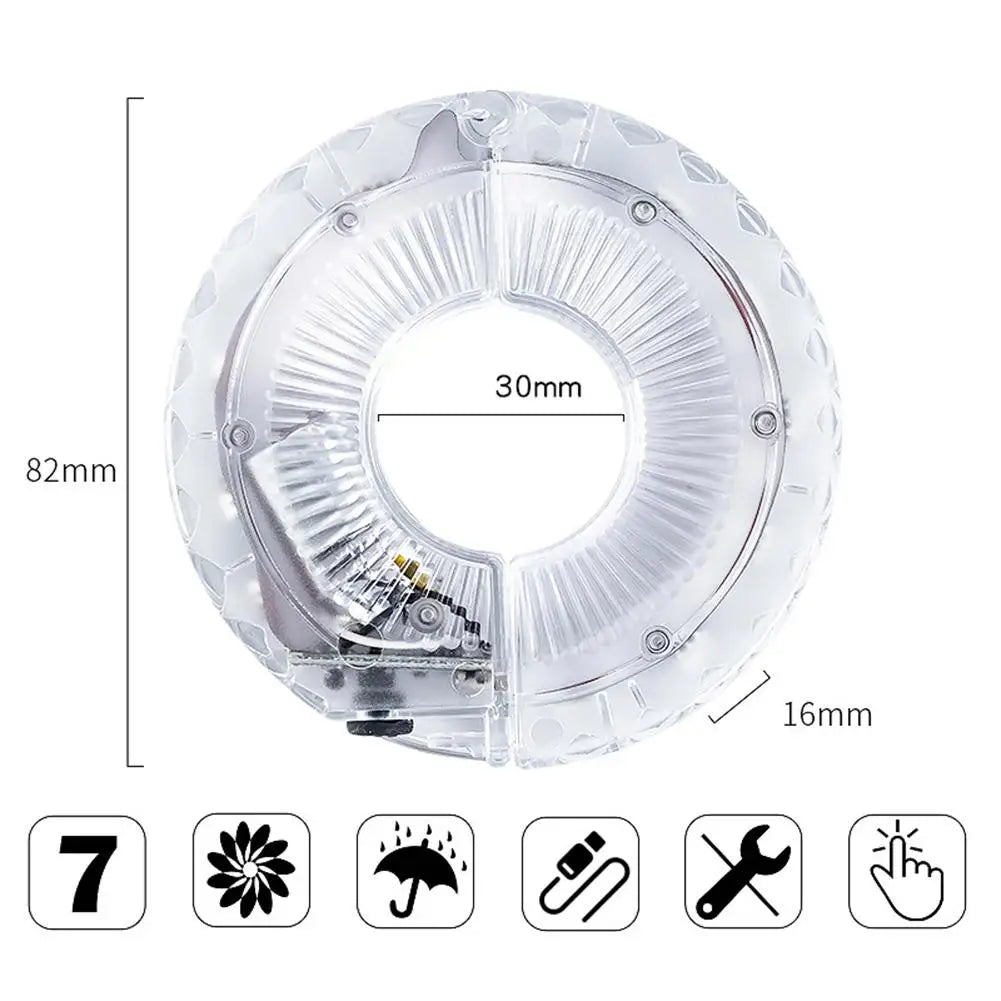 Rechargeable Vibration Sensing Spoke Lights