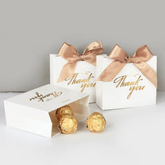 Thank You Candy Box With Ribbon