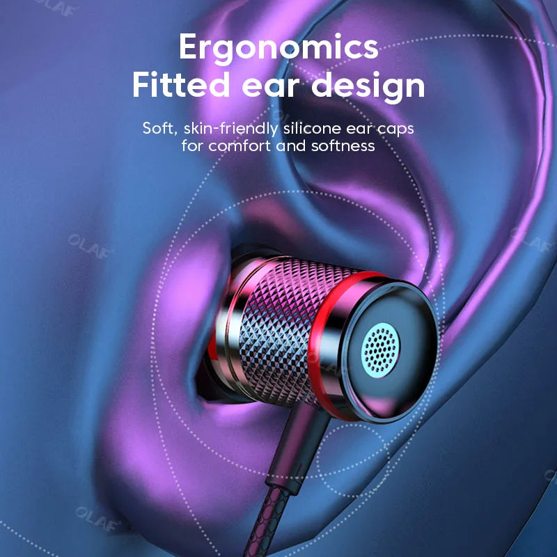 Wired Headphones DAC Type-C Headset