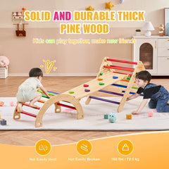 Pikler Wooden Triangle Set