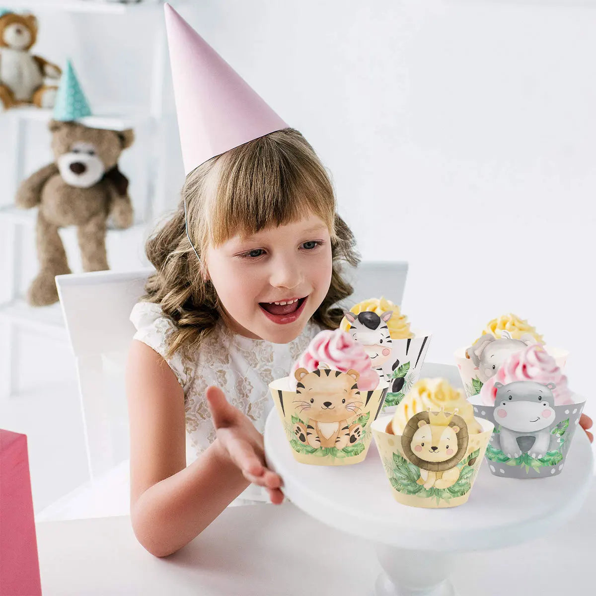 Jungle Animals Cake Stand