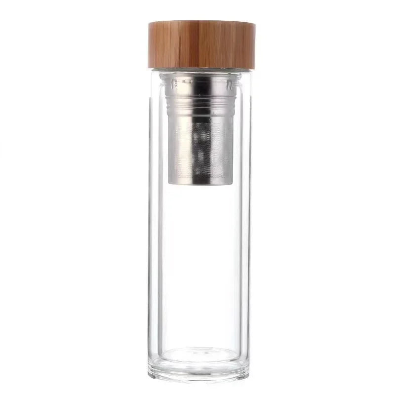 Filter Double Wall Glass Bottle