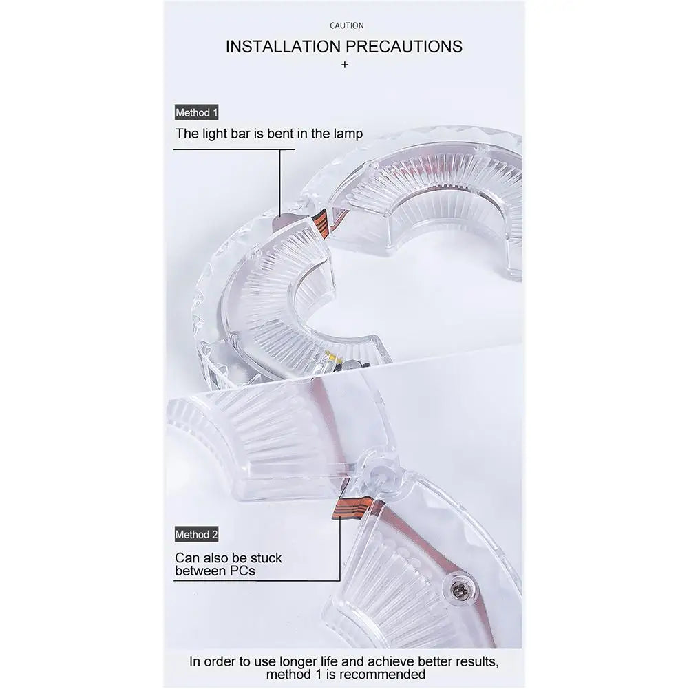 Rechargeable Vibration Sensing Spoke Lights