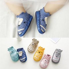 Fashion Baby Socks Rubber Soles