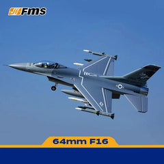 Fms 64mm F-16 V2 Falcon Fighter Jet