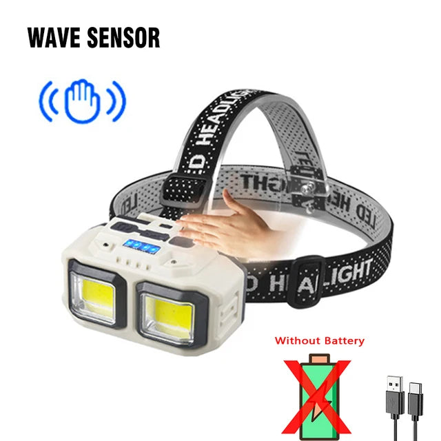 Powerful LED Induction Headlamp