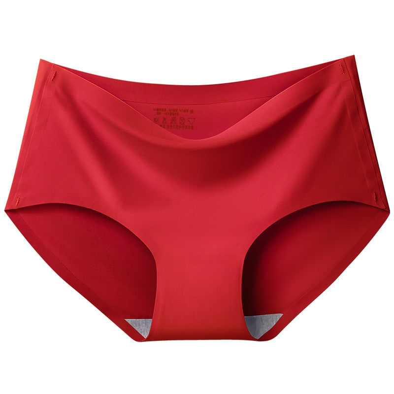1pc Ice Silk Pregnant Women Underwear Low Waist Comfortable Postpartum Seamless Maternity Underwear